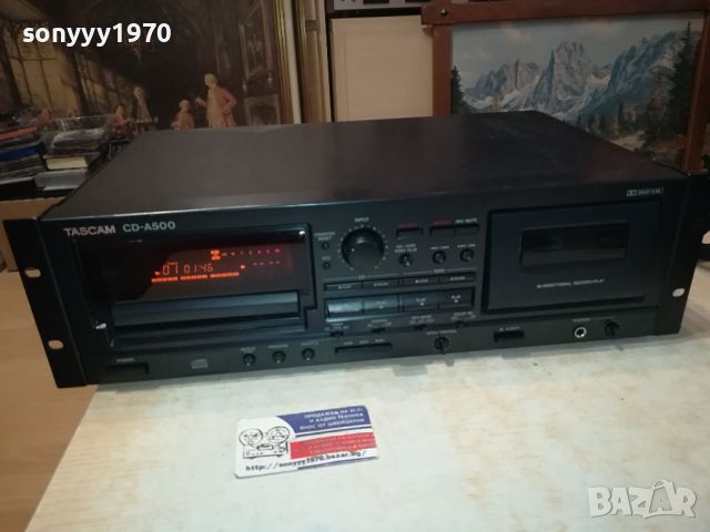 TASCAM REVERSE DECK CD-ВНОС FRANCE 1105242002, снимка 11 - Декове - 45686938