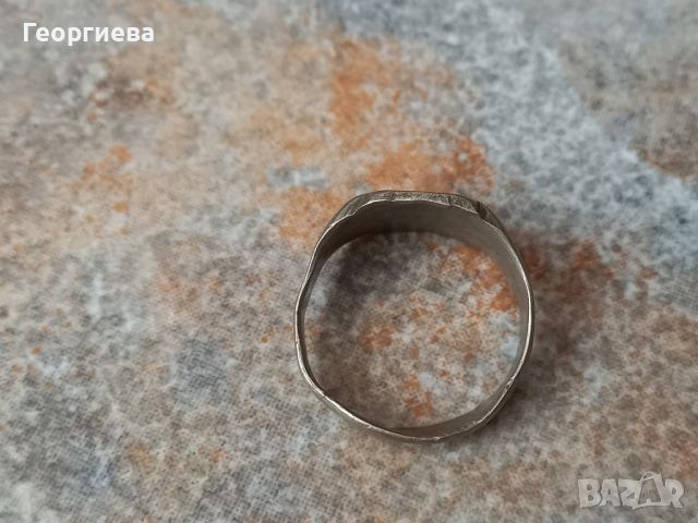 Стар пръстен 1897г., снимка 4 - Пръстени - 45696058