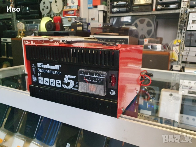 Автомобилно зарядно Einhell AFN 5 12 V 5 AMP Чисто ново!, снимка 7 - Аксесоари и консумативи - 52005971