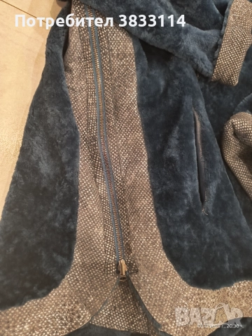Дамско палто от естествен косъм, снимка 2 - Палта, манта - 52643029