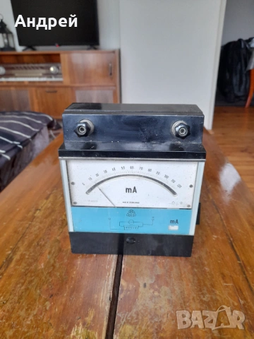 Стар Милиампер метър, снимка 2 - Други ценни предмети - 53951111