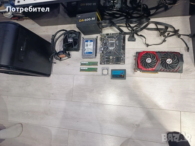 AeroCool Cube/i5 9500/16GB ddr4/CGA 1060 6GB/SSD 240, снимка 4 - Геймърски - 53897002