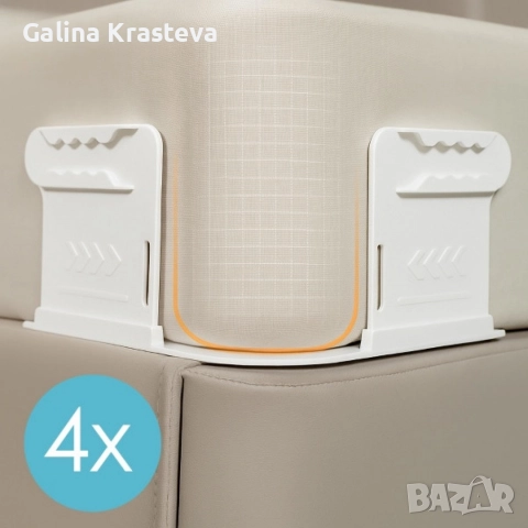 Държачи за чаршафи против плъзгане – комплект 4 броя