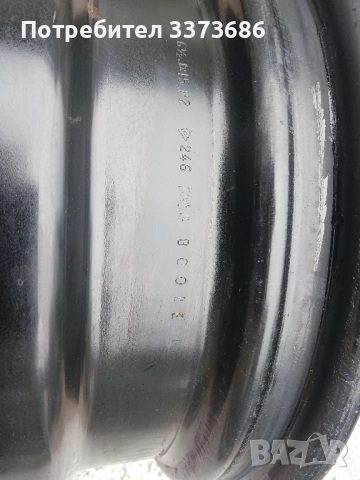 железни джанти, снимка 4 - Гуми и джанти - 52103730