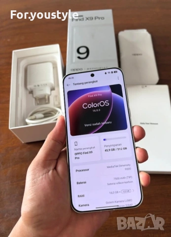 Oppo find x9 pro с гаранция, снимка 2 - Други - 53493678