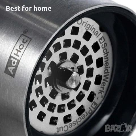 Резачка за чили Pepe с оригинален механизъм за рязане AdHoc, неръждаема стомана, черна/акрилна, снимка 4 - Други - 54158800