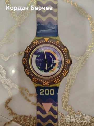 Swatch Scuba, снимка 4 - Антикварни и старинни предмети - 52949637