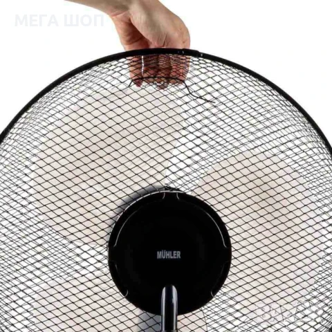 Вентилатор с водна мъгла 16'', 75W, LED, дист. упр-е, снимка 9 - Вентилатори - 50563794