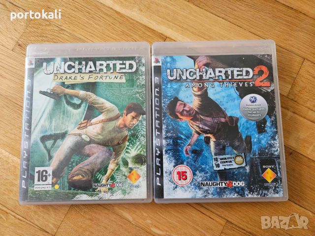 Игри игра PS3 Плейстейшън 3 Playstation 3 Uncharted комплект, снимка 1 - Игри за PlayStation - 46204126