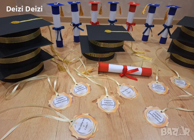 Шапки и подаръчета за завършване на випуск 2025г , снимка 5 - Шапки - 49900896