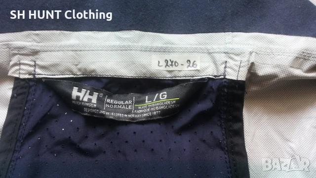 HELLY HANSEN HYBRID SHELL CONSTRUCTION Stretch Jacket размер L хибридно яке - 2453, снимка 14 - Якета - 54160506