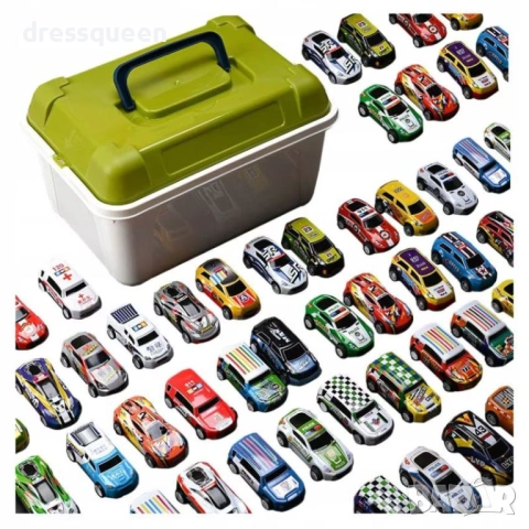 4799 Мега Комплект от 50 бр. Метални Колички 1:64: Спортни, Градски и Офроуд Модели