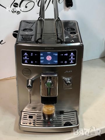 Кафемашина кафе автомат Saeco xelsis inox с гаранция, снимка 4 - Кафемашини - 45870350