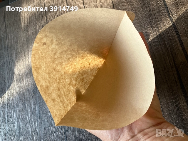 Филтър /филтри за кафе #4; неизбелвани, необработвани с химикали; много здрава натурална хартия!, снимка 3 - Аксесоари за кухня - 51645197