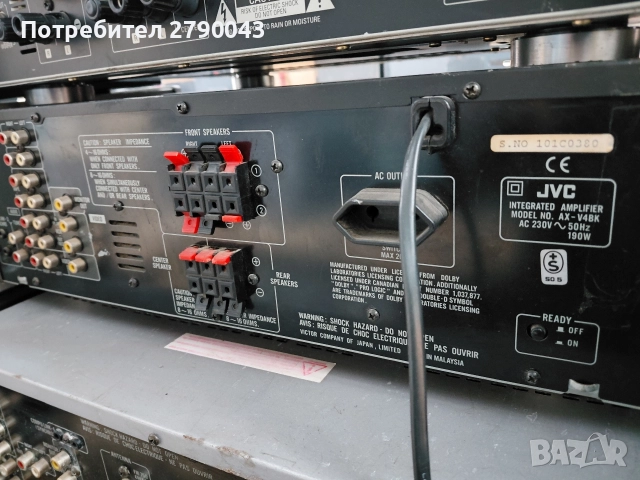 усилвател JVC, снимка 5 - Ресийвъри, усилватели, смесителни пултове - 52892370