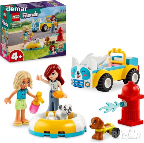 LEGO Строителна игра с мини кукли Пейсли и Нова, животни и природа за деца 4+ г., 42635, снимка 1 - Образователни игри - 46307637