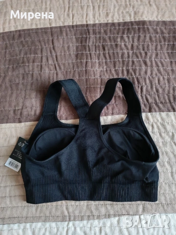 Чисто НОВО спортно безшевно бюстие с етикет - 2 бр. , снимка 8 - Корсети, бюстиета, топове - 53606124