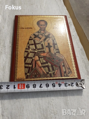 ИКОНА, снимка 5 - Антикварни и старинни предмети - 53498955