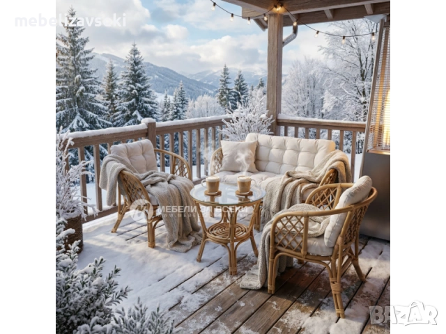 Нов! Ратанов комплект Бахама, снимка 8 - Градински мебели, декорация  - 53807158