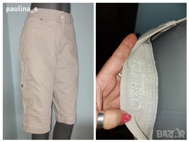 Три различни броя / Маркови бермуди "Cecil", "Gerry Weber" и "ELL" , снимка 8 - Дънки - 29081656