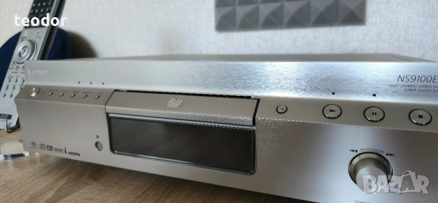 SONY NS 9100ES- SACD-DVD-MP3-CD, снимка 11 - Ресийвъри, усилватели, смесителни пултове - 47221113
