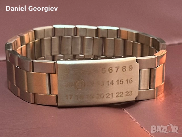 Нова гривна Maison Margiela Silver Watch Strap Bracelet