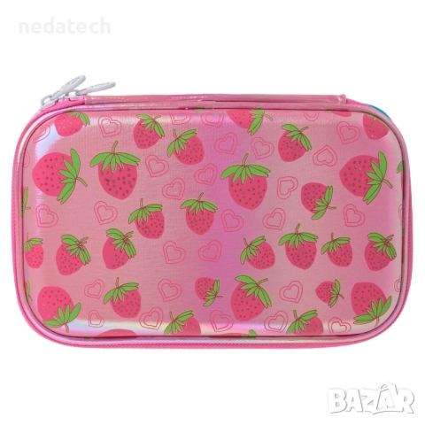 Несесер с играчка, Розов, 22.5x6x14см., снимка 3 - Ученически пособия, канцеларски материали - 51534091