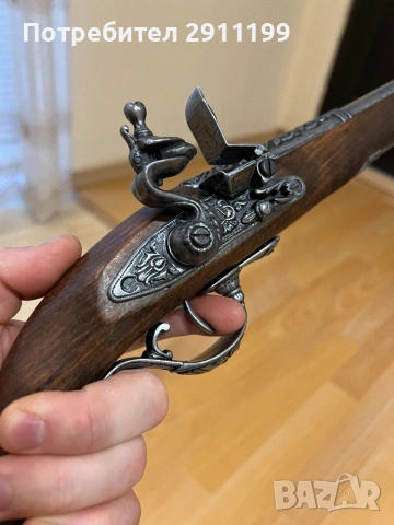 Реплика на кремъклия, снимка 5 - Антикварни и старинни предмети - 53814901