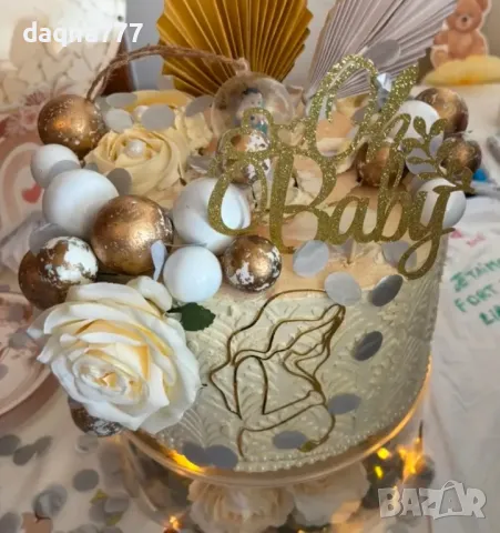 Прозрачни ефектни  поставки за торта, снимка 10 - Форми - 50345323