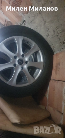 алуминиеви джанти за Тойота с летни гуми 6jх16 205 60 16, снимка 4 - Гуми и джанти - 53002767