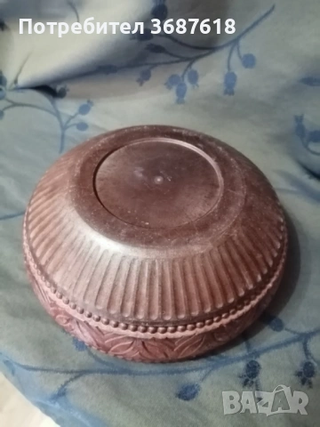 Метална купа, снимка 3 - Антикварни и старинни предмети - 53755635