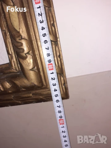 Страхотен бароков комплект дървена конзолна масичка с рамка, снимка 9 - Антикварни и старинни предмети - 50989458