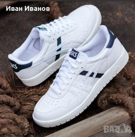 МАРАТОНКИ ASICS JAPAN S WHITE  номер 42-42,5, снимка 1 - Маратонки - 45984493