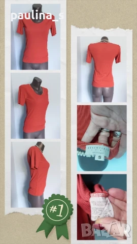 Пет различни броя / Маркова блуза с къс ръкав , снимка 6 - Корсети, бюстиета, топове - 15175993