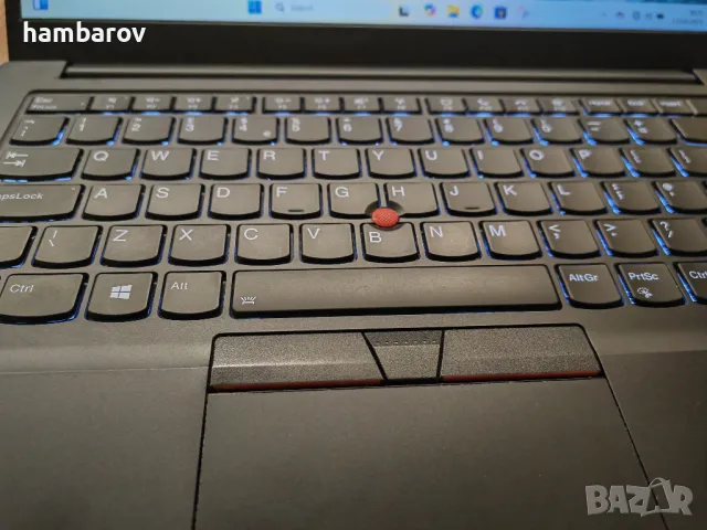 Супер лаптоп Lenovo ThinkPad E14 с 6-ядрен Ryzen 5 5500U 14" FHD, 256GB, 8 GB DDR4 Windows 11Pro, снимка 2 - Лаптопи за работа - 49884738