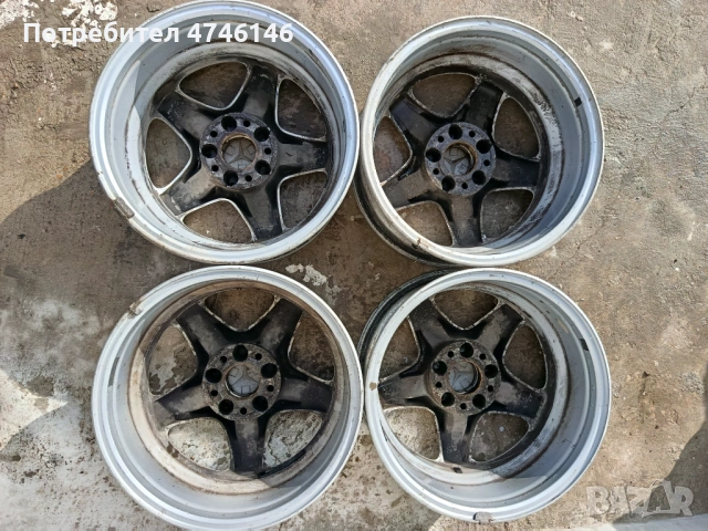 Алуминиеви джанти за Мерцедес W203, снимка 2 - Гуми и джанти - 53657424