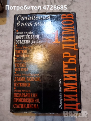 Димитър Димов – Съчинения в пет тома - том 1, 2, 3, снимка 11 - Художествена литература - 53360338