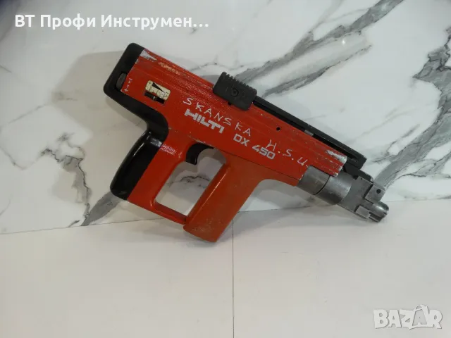 Hilti DX 450 - Уред за директен монтаж с капси, снимка 2 - Други инструменти - 48459990