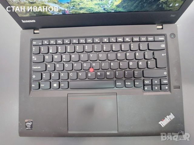 Лаптоп Lenovo ThinkPad T440, 14", 8GB ram, 120GB 2.5 Inch SSD, снимка 2 - Лаптопи за работа - 45131257