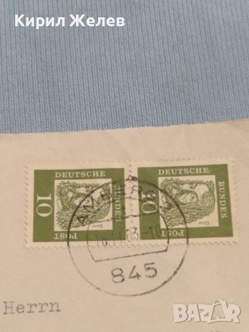 Стар пощенски плик с марки и печати Аугсбург Германия за КОЛЕКЦИЯ ДЕКОРАЦИЯ 26501, снимка 4 - Филателия - 46263097
