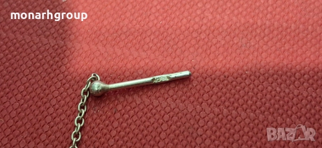 Сребърна обеца, снимка 5 - Обеци - 51538481