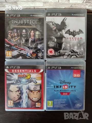 PS3/Playstation 3 Naruto,Batman, Injustice , снимка 1 - Игри за PlayStation - 46875462