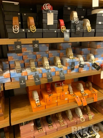 колани от естествена кожа в кутия hermes pinko gucci guess , снимка 4 - Колани - 51327762