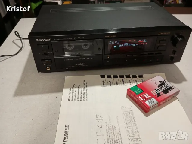 Cassette deck Pioneer CT 447, снимка 8 - Декове - 47067729