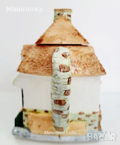 Ръчно рисуван фин керамичен чайник Annie Row, Greengrocer., снимка 7 - Колекции - 50090238