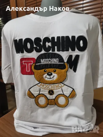 Тениски с къс ръкав Moschino, два цвята , снимка 6 - Тениски - 48773169