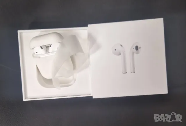 Airpods 2 зарядно и кутия, снимка 1 - Слушалки, hands-free - 48759563