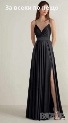 Дамска дълга рокля Код I27 - 2 налични цвята, снимка 3 - Рокли - 46369985