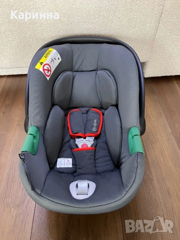 Кошница/стол за кола Cybex Aton B2 i-size + адаптери за количка