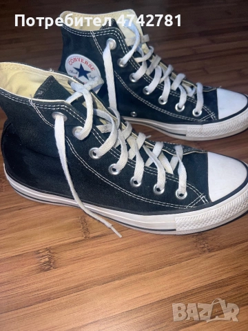 черни маратонки Converse, снимка 2 - Маратонки - 53539187
